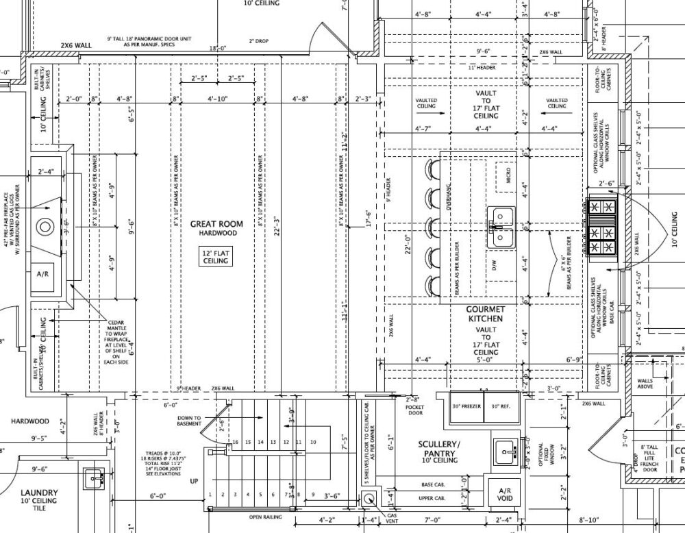 Designing the Kitchen in the New House - Plank and Pillow